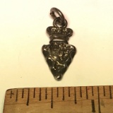 Sterling Silver Arrowhead Charm