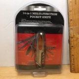 14-in-1 Mult-Function Pocket Knife