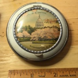 Vintage U.S. Capital Washington D.C. Powder Compact