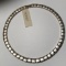 Silver & Gold Tone Monet Choker with Tag