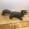 Vintage Ceramic Gray Squirrel Figurine