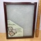 11” x 14” Solid Wood & Hinged Display Case - NEW