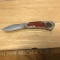 Decorative Pocket Knife with Faux Indian Head Penny