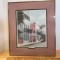 “Rainbow Row” Charleston SC Framed, Matted, Numbered & Hand Signed Print by Susan Harkey