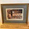 “Marketplace” Framed, Matted & Hand Signed by “Emerson”