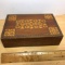 Nice Carved Ornate Wooden Hinged Box