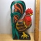 Nice Carved Wood Rooster Figurine