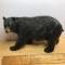 Large Molded Resin Black Bear Figurine