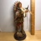 Nice Tall Molded Resin Statue of Native American