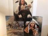 Set of 5 1990 Native American Indian Prints