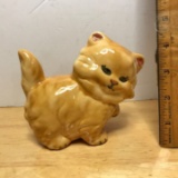 Adorable Ceramic Kitty Figurine