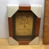 Wooden 5” x 7” Shadow Box Display Case