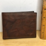 Leather Dockers Bi-Fold Leather Wallet