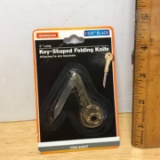 2” Long Key-Shaped Folding Knife - New in Package