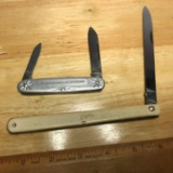 Pair of Pocket Knives -Schrade & Ulster