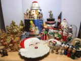 Large Lot of Misc Christmas Decor