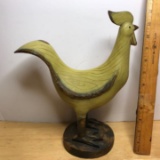 Adorable Molded Resin Rooster Figurine