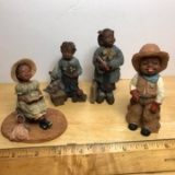 4 Collectible “Sarah’s Attic & Miss Martha’s” Figurines