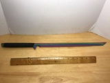 Sword with Rainbow Blade Signed on Blade
