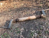 Antique Wooden Well Winch