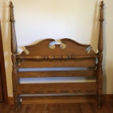 Vintage Maple Full Size Headboard & Footboard