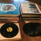 Large Lot of Vintage Vinyl Records