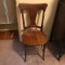 Vintage Oak Side Chair By Murphy