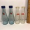 Glass Clearly Canadian & Pepsi-Cola Salt & Pepper Shakers