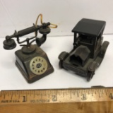 Pair of Metal Miniature Pencil Sharpeners