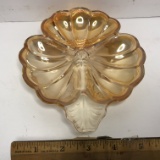 3 Compartment Iridescent Dish