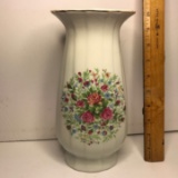 Porcelain Floral Vase