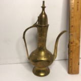 Vintage Brass Pitcher