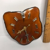 Vintage Tree Slice Clock