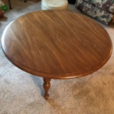 Round Wooden Coffee Table