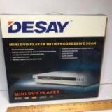 Desay Mini DVD Player with Progressive Scan in Box