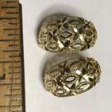 14K Gold Pierced Earrings