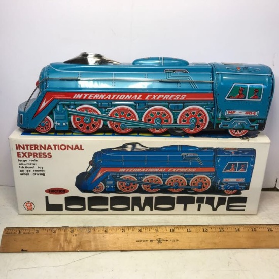 International Express Large Scale Metal Frictional Toy with Box