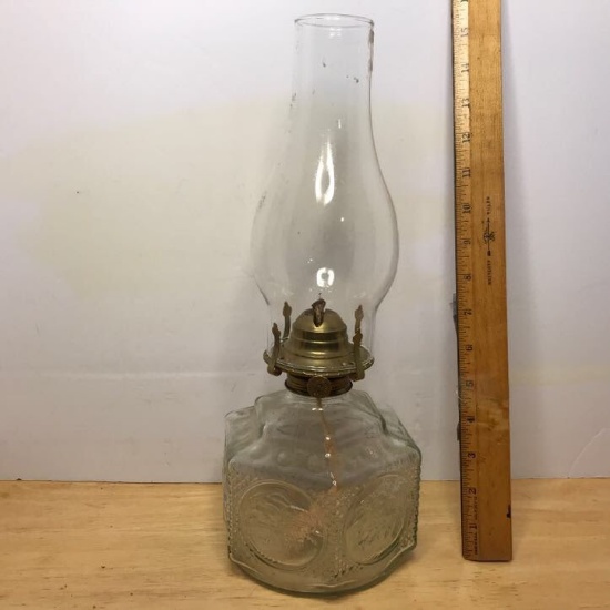 Glass Oil Lamp