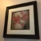 Framed Floral Print Signed “S. Vassileva”