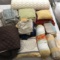 Lot of Misc Linens - Bedding, Sofa Cover, Sheets & Pillows