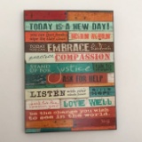 Wall Hanging “Today is a New Day