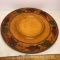 Vintage Wooden Lazy Susan Top/Chip Dip Platter