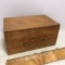 Vintage “Young Pecans” Florence SC Wooden Box