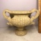 Vintage Double Handled Urn/Sconce with Crackle Finish