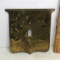 Vintage Brass Switch Plate with Eagle, Swords, Flag & Arrow
