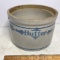 Vintage Pottery Salt Glazed Butter Crock