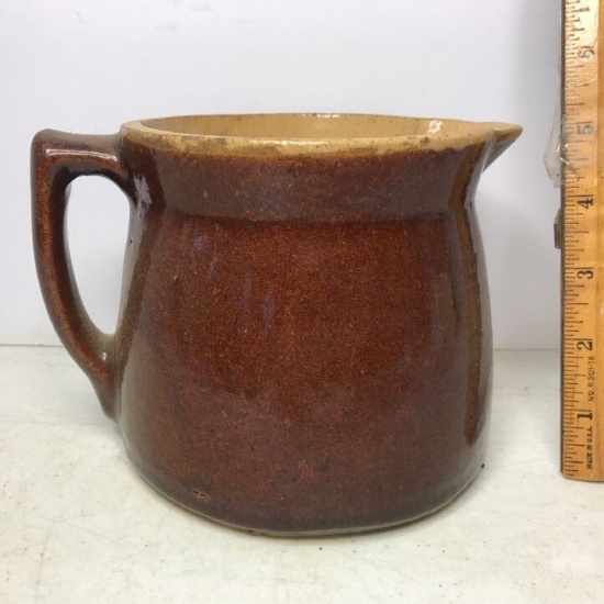 Antique Pottery Pitcher