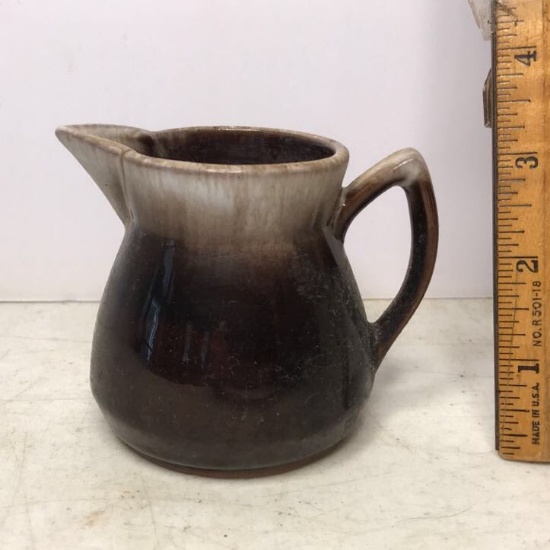 Vintage Pottery 2-Tone Creamer