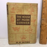 Vintage “The House At Pooh Corner” Hard Cover Book by A. A. Milne