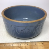 Vintage Blue Pottery Bowl